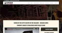 Desktop Screenshot of london-ghost-tour.com